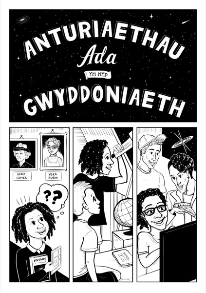 Ada's Adventures in Science in Welsh